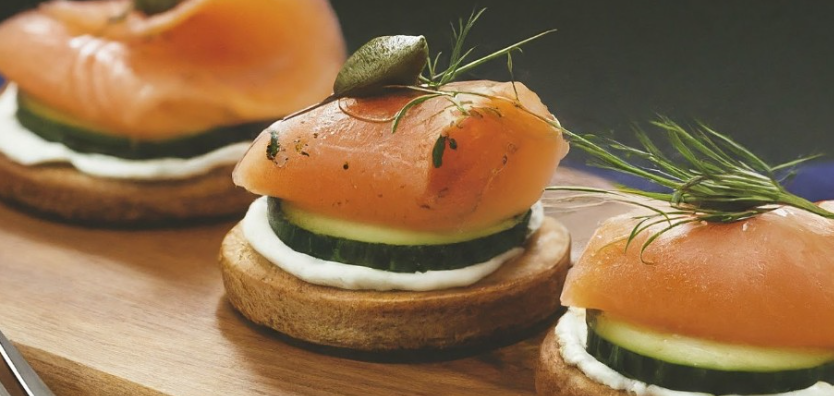 Salmon Canape